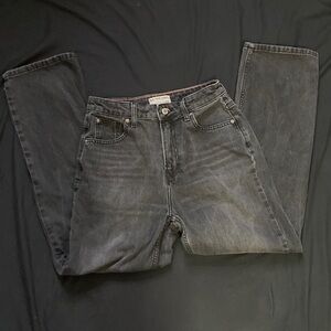 We The Free The Pacifica High Rise Slim Straight Leg Jeans Washed Black Size 28